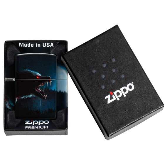 Zippo Lighter - Horror Wolf