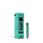Teal Black Splatter