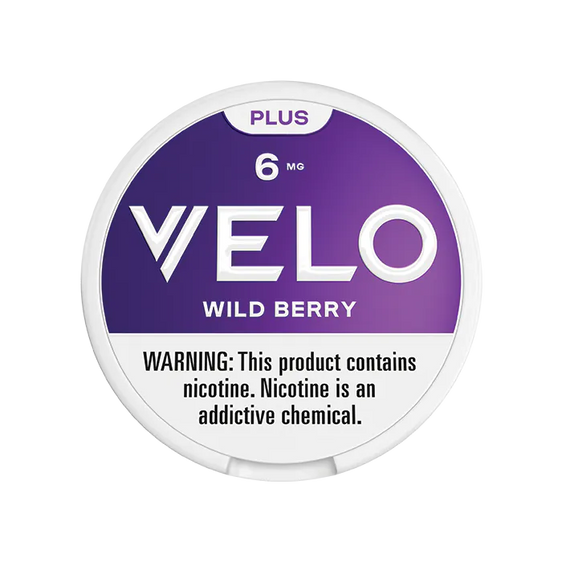 Velo Plus Nicotine Pouches Wild Berry - 5 Pack