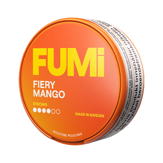 Fumi Nicotine Pouches Fiery Mango 8MG - 5 Pack