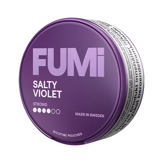 Fumi Nicotine Pouches Salty Violet - 5 Pack