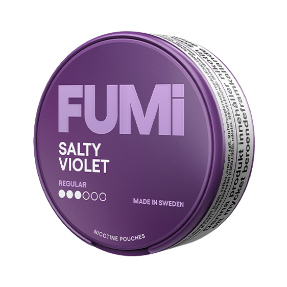 Fumi Nicotine Pouches Salty Violet - 5 Pack - 4mg