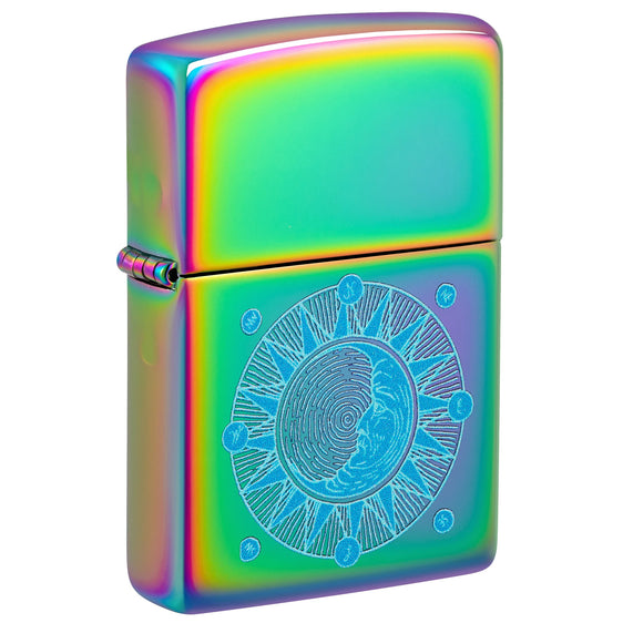 Zippo Lighter - Multi-Color Sun
