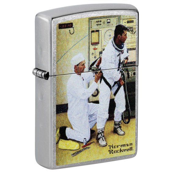Zippo Lighter - Norman Rockwell "Astronaut"
