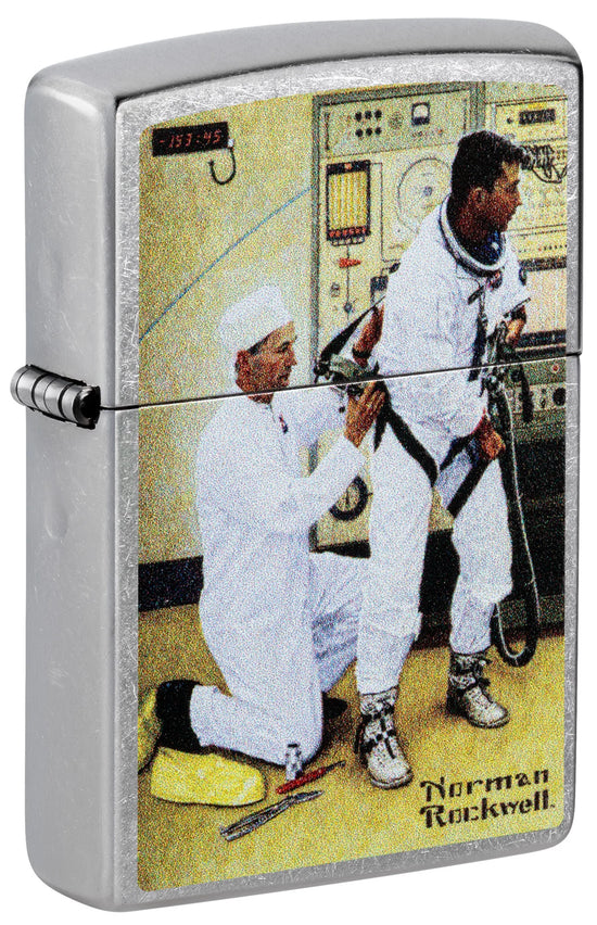 Zippo Lighter - Norman Rockwell "Astronaut"