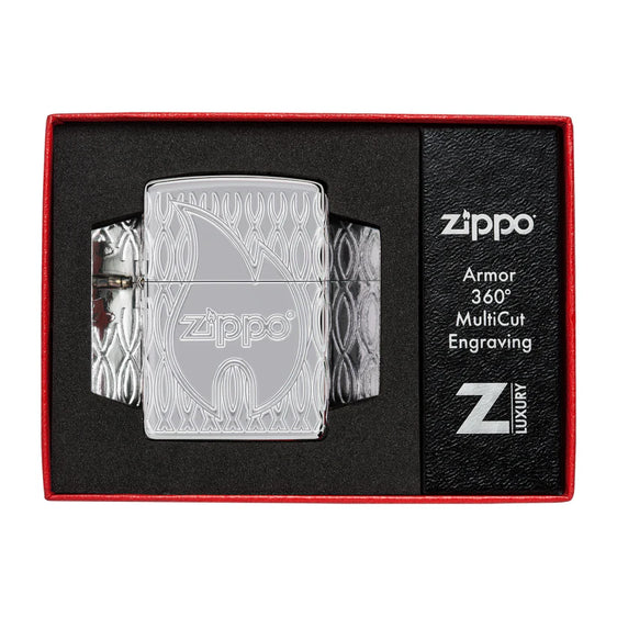 Zippo Lighter- Geometric Flame