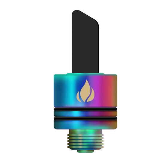 Lighter USA Hot Knife 510 Thread Electric Dab Tool - Black Rainbow
