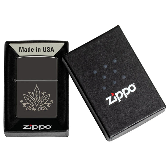Zippo Lighter - Delicate Cannabis