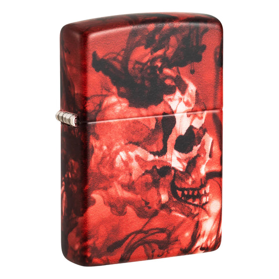 Zippo Lighter - Spooky Skulls