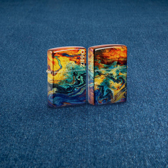 Zippo Lighter - Colorful
