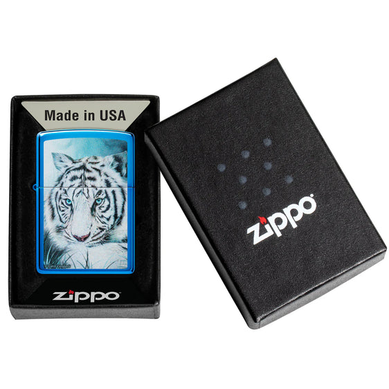 Zippo Lighter - White Tiger