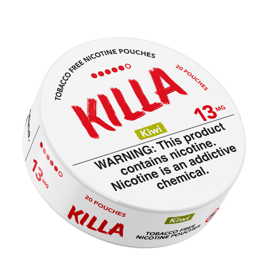 Killa Nicotine Pouches Kiwi 13mg - 5 Pack