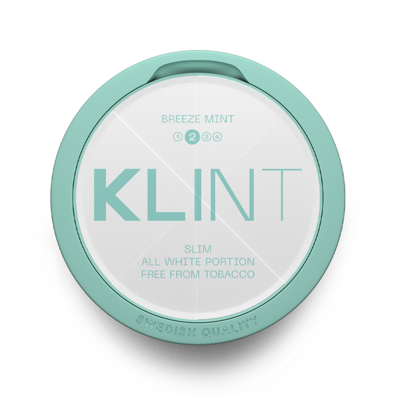 Klint Nicotine Pouches Breeze Mint 5.6MG - 5 Pack