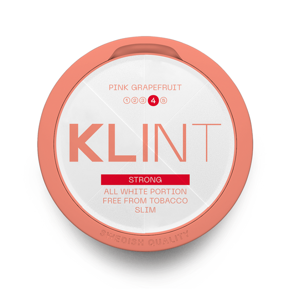 Klint Nicotine Pouches Pink Grapefruit 11.2MG - 5 Pack