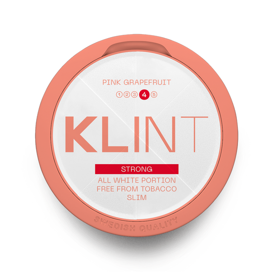 Klint Nicotine Pouches Pink Grapefruit 11.2MG - 5 Pack