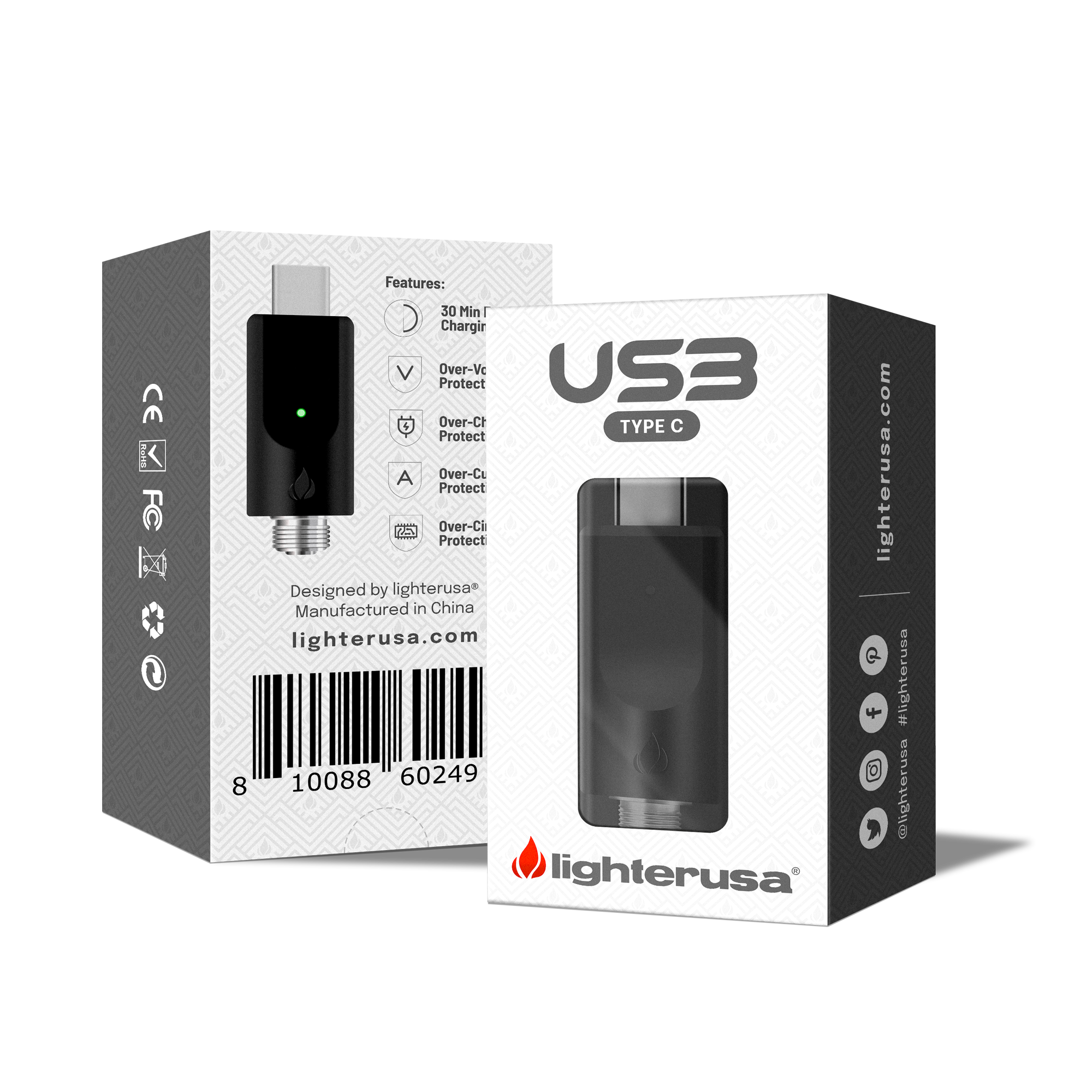 Lighter USA 510 USB Charger Type C Lighter USA 510 USB Charger Type C
