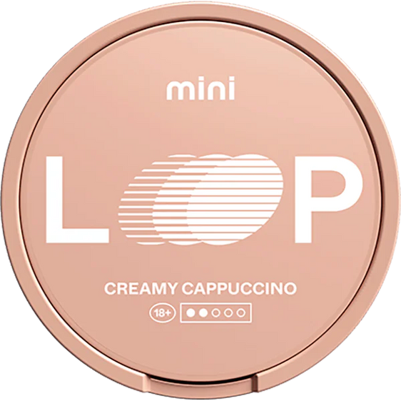 Loop Nicotine Pouches Creamy Cappuccino Mini 6.75mg - 5 Pack