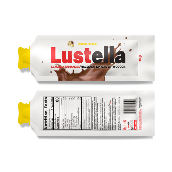 Lustella Infused Hazelnut Banana Spread UNIT