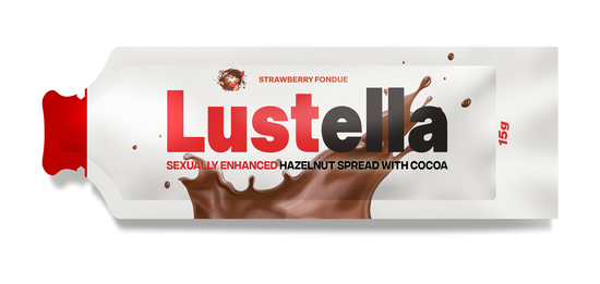 Lustella Infused Hazelnut Strawberry Spread