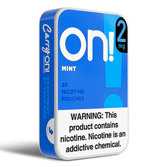 ON! Mint Nicotine Pouches - 5 Pack