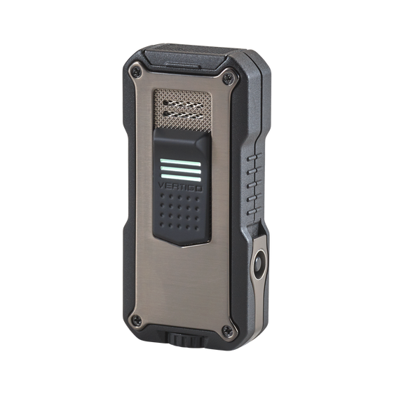 Vertigo Nighthawk Double Pinpoint Torch Lighter - Gunmetal & Black