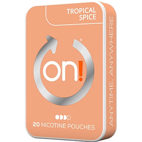 ON! Tropical Spice Nicotine Pouches (5 Pack) - 6mg