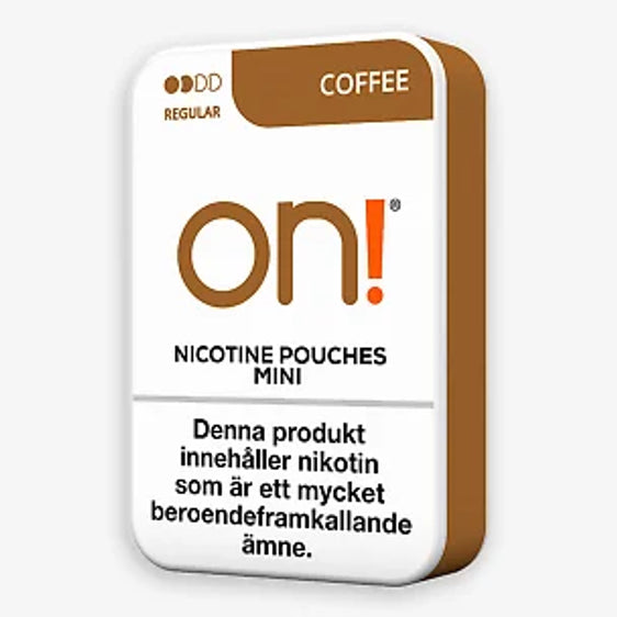 ON! Coffee Nicotine Pouches (5 Pack) - 3mg