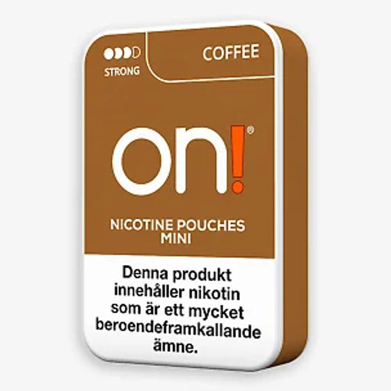 ON! Coffee Nicotine Pouches (5 Pack) - 6mg