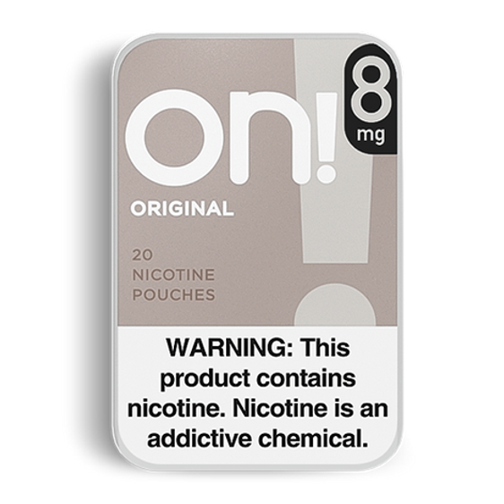 ON! Original Nicotine Pouches - 5 Pack - 8mg