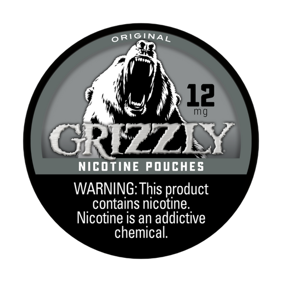 Grizzly Nicotine Pouches - Original - 12mg