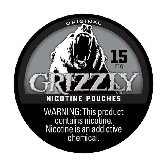 Grizzly Nicotine Pouches - Original - 15mg
