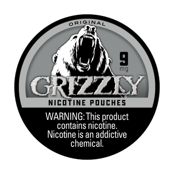 Grizzly Nicotine Pouches - Original - 9mg