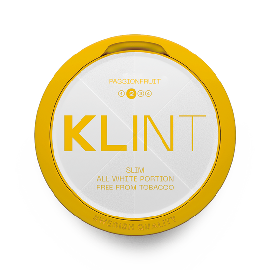 Klint Nicotine Pouches Passion Fruit 5.6MG - 5 Pack