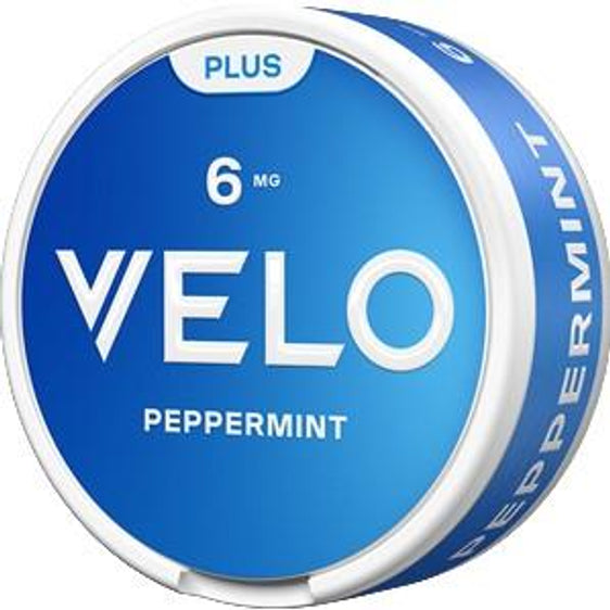 Velo Plus Nicotine Pouches Peppermint - 5 Pack - 6mg