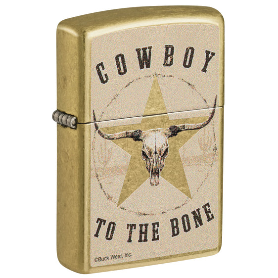Zippo Lighter - Cowboy to the Bone