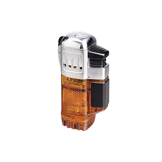 Vector Quadtank Quad Flame Lighter - Orange Smoke Transparent