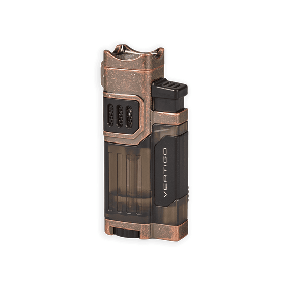 Vertigo Regal Quad Torch Lighter - Copper