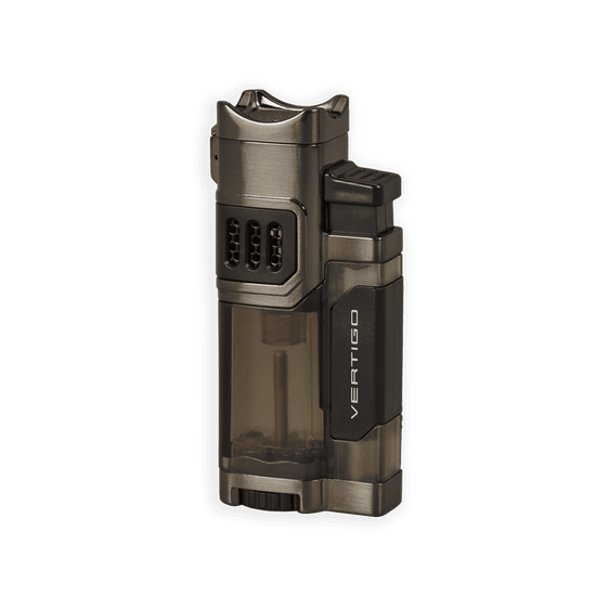 Vertigo Regal Quad Torch Lighter - Gunmetal