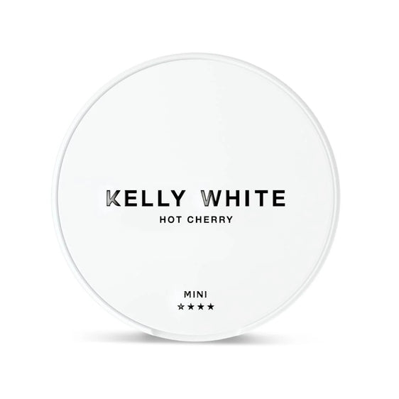 Kelly White Nicotine Pouches Hot Cherry Mini 6.5MG - 5 Pack