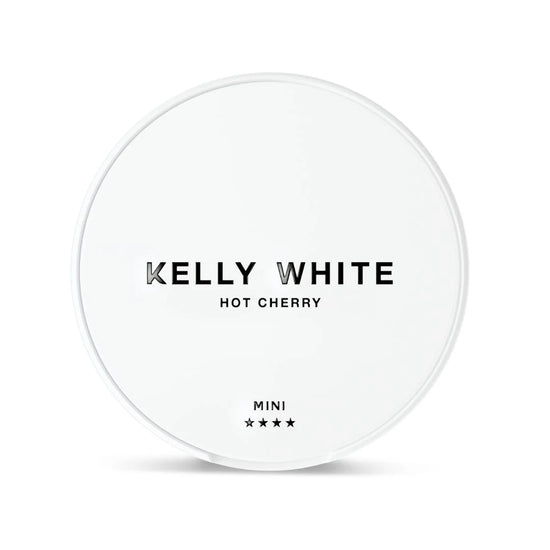 Kelly White Nicotine Pouches Hot Cherry Mini 6.5MG - 5 Pack