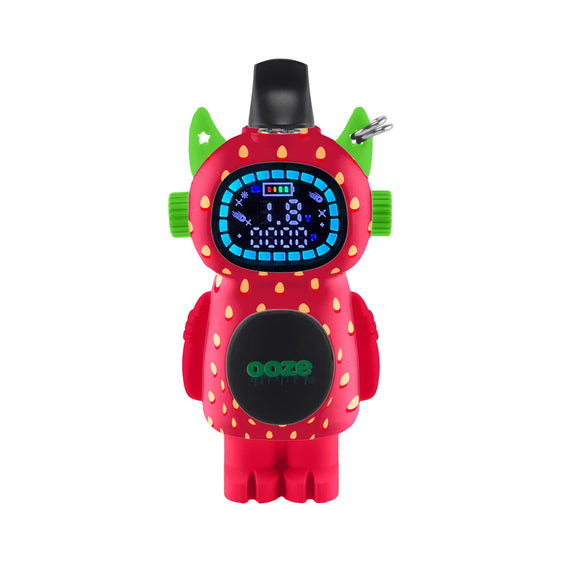 Ooze Bot Character Vape - 510 Battery - Strawberry