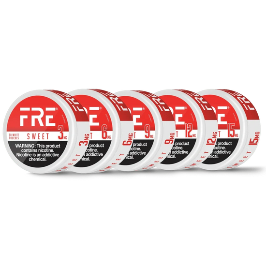 Fre Nicotine Pouches Sweet - 5 Pack
