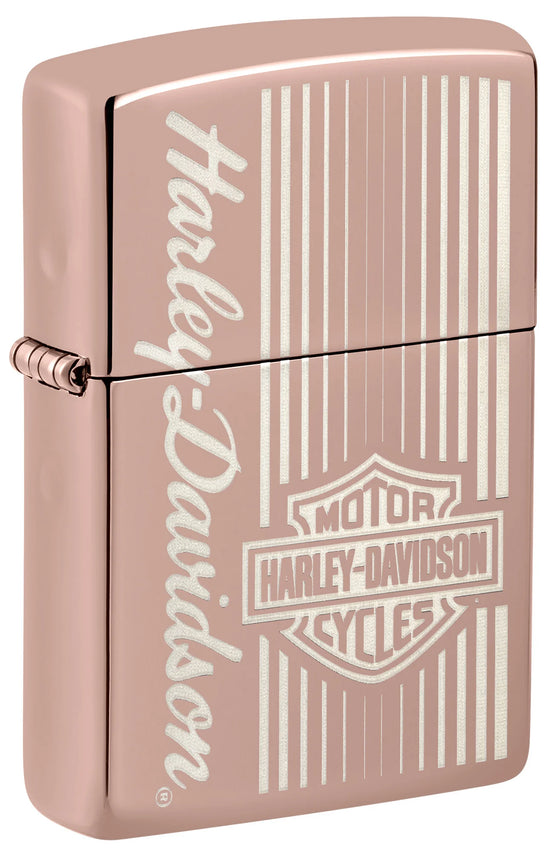 Zippo Lighter - Harley-Davidson Rose Gold