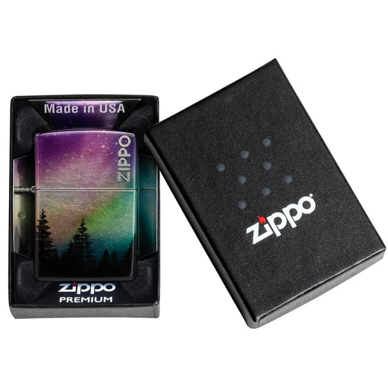 Zippo Lighter - Colorful Sky