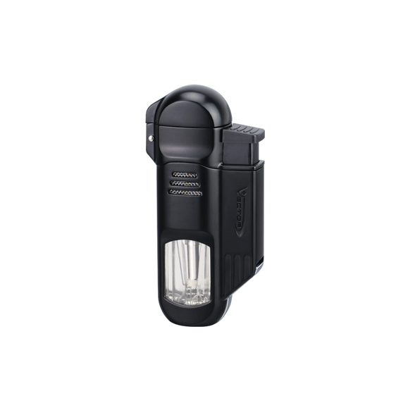 Vector Torpedo Quad Flame Lighter - Black Matte
