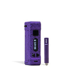Purple Black Splatter