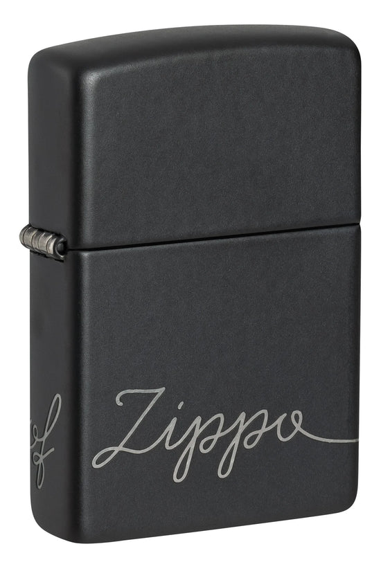 Zippo Lighter - Script Logo
