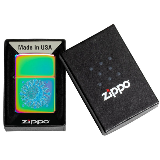 Zippo Lighter - Multi-Color Sun