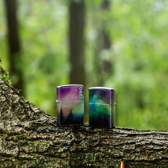 Zippo Lighter - Colorful Sky