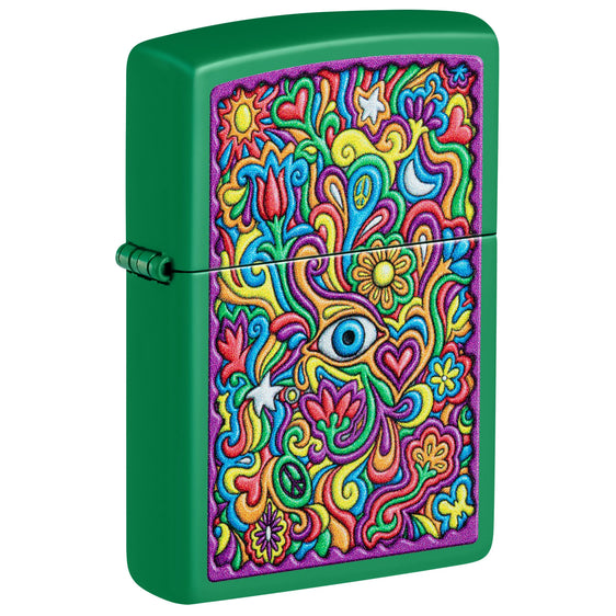 Zippo Lighter - Trippy